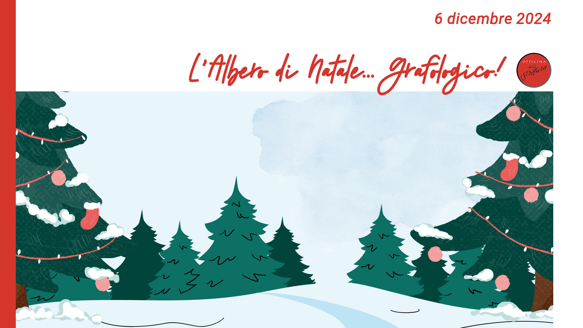 L'Albero di Natale… grafologico!