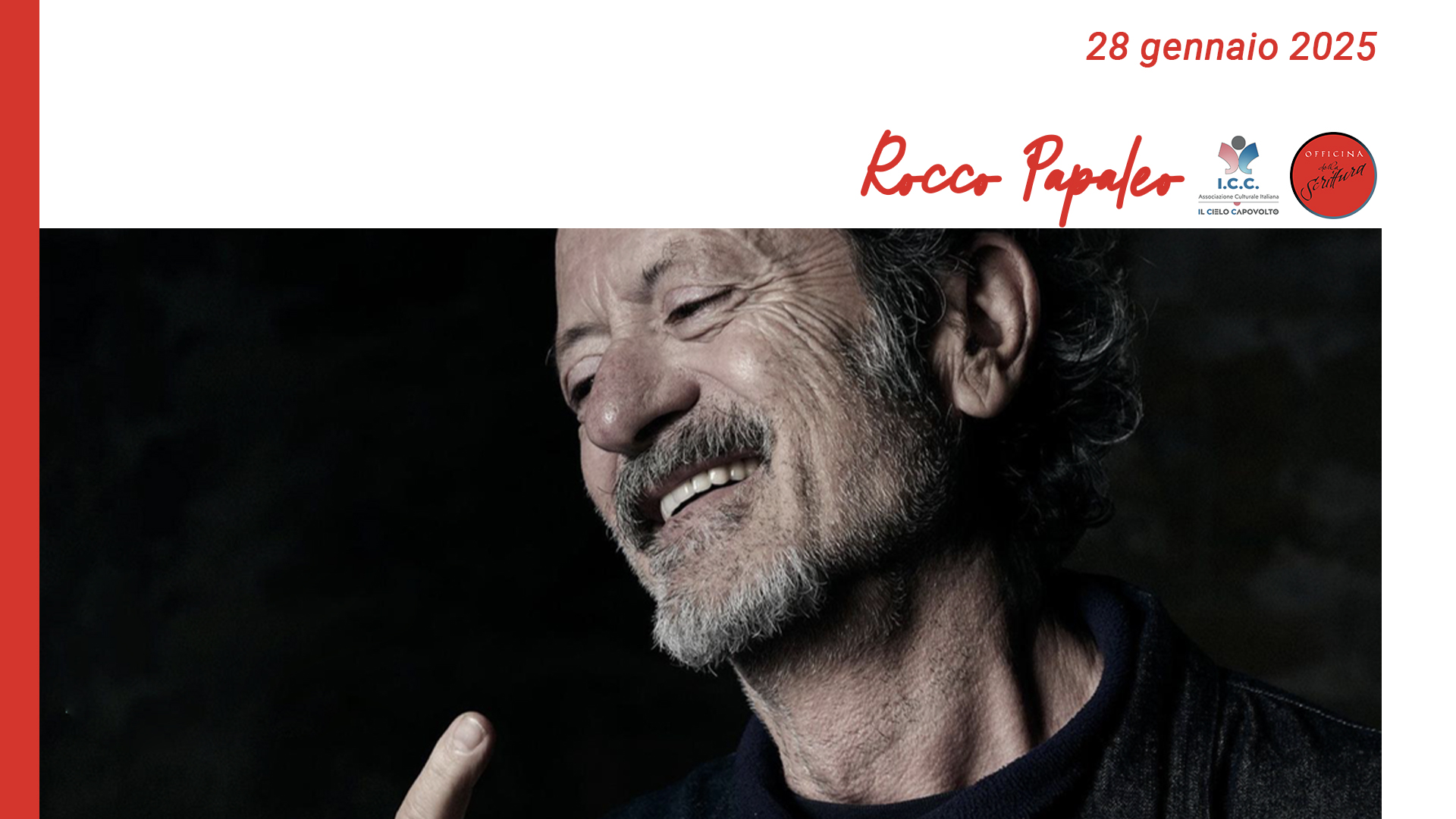 Rocco Papaleo all’Officina della Scrittura