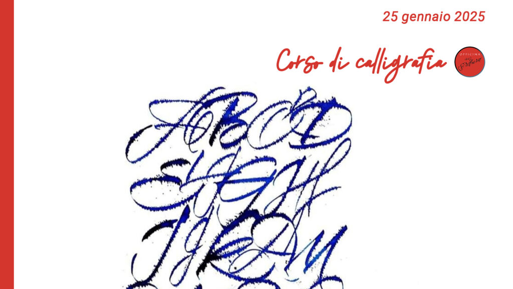 Corso di Calligrafia - Cancelleresca Italica maiuscola