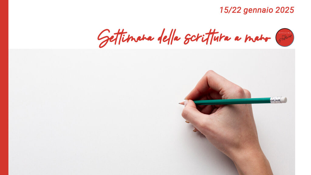 Settimana della Scrittura a Mano